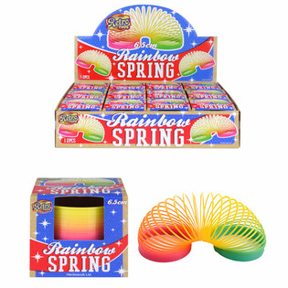 RETRO TOYS - MOLLA TAL-ARCUBIEN Ø 6,5 CM F'DISPLAY (12-il biċċa)
