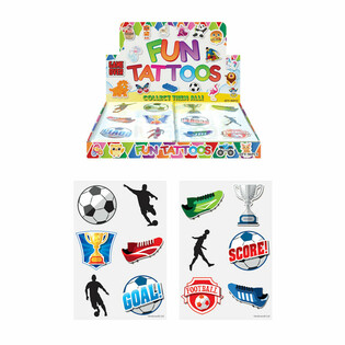 FUN TATTOOS - FUTBOL FIL-WIRJA (96 BIĊĊA)