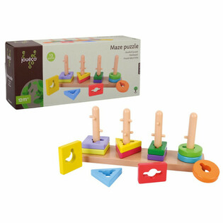 JOUECO Puzzle Labirint tal-Injam - 12-il Xahar 'il fuq