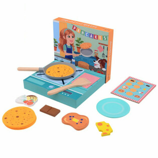 JOUECO - Sett tal-Pancakes tal-Injam - Għal tfal minn 3 snin (1 biċċa)