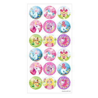 Stickers Fun - Girls Fantasy World (10-pak)