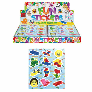 FUN STICKERS - Briks Brickz (120 biċċa)