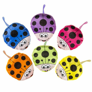 LADYBUGS TAL-PLUSH (36 pċ)