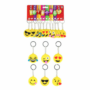 Keychains Smiley Mix (12-il biċċa)