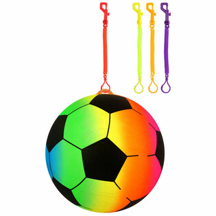 Ballun tal-Futbol bi Spaga / Bungee Ball Ø23 cm (24 pz)