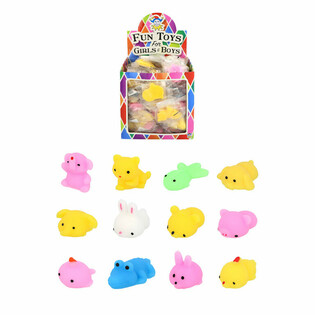 Squishy Animals għal-Lucky Dip - Fil-Display (96 biċċa)