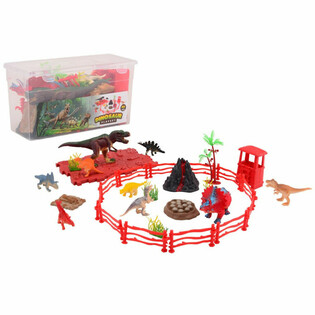 SET TAD-DINOSAWRI F'KAXXA TAL-ĦAŻNA (1 biċċa)