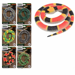 Serpt Animal World fuq Karta (60 cm) - Display ta' 24 biċċa
