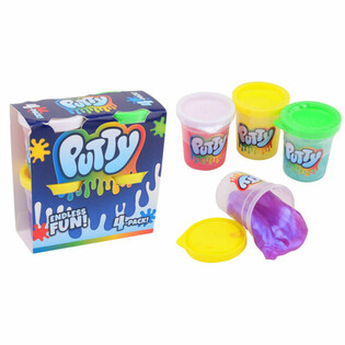 SLIME PUTTY - PAKK TA' 4 (12-il biċċa)