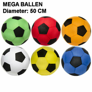 BOĊĊI KBAR - DIAMETRU: 50 CM - MIX TA' KULURI DISPLAY (12-il biċċa)
