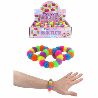 Brazzuletta bil-Pompom f'Display (36 pz.)