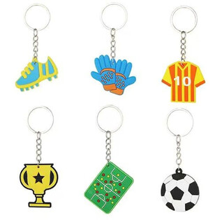 MIX TA' KEYCHAINS TAL-FOOTBALL (48 biċċa)