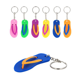 KEYCHAINS TAL-FLOPS - MIX TA' KULURI (60 biċċa)