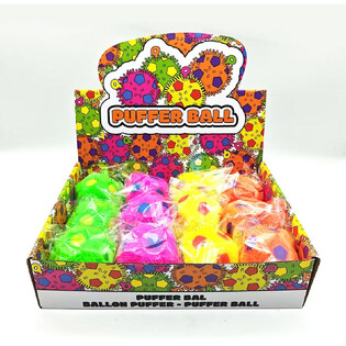 PUFFER BALL - 6.5CM - F'DISPLAY (12-il biċċa)