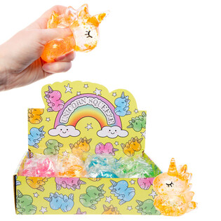 SQUEEZE UNICORN - MIX KULURI - F'DISPLAY (12-il biċċa)