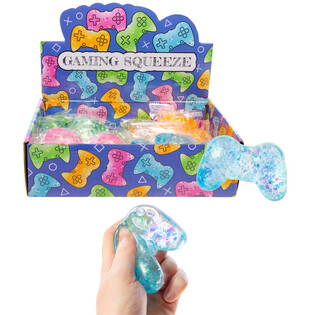 SQUEEZE GAMING CONTROLLER - MIX TA' KULURI - F'DISPLAY (12-il biċċa)