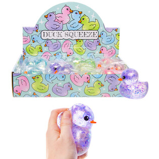 PAPRA SQUEEZE DUCK - MIX TA' KULURI - F'DISPLAY (12-il biċċa)