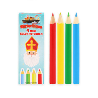 Lapes tal-kulur Sinterklaas (San Nikola) sett ta' 4 f'display (120 pz.)