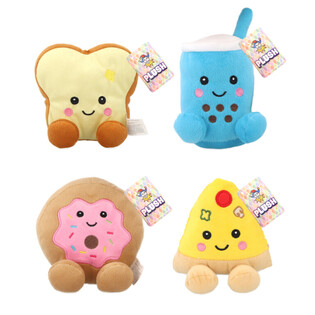 FIGURI PLUSH TAL-IKEL - 13 CM - MIX TA' TIPI (12-il biċċa)