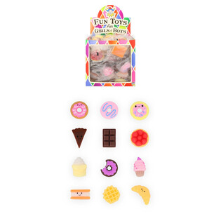 GRABBELTON SQUISHY - DEŻERTI - F'DISPLAY (84 biċċa)