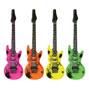 Kitarra li Tintefaħ Neon Mix - 95cm (12-il biċċa)