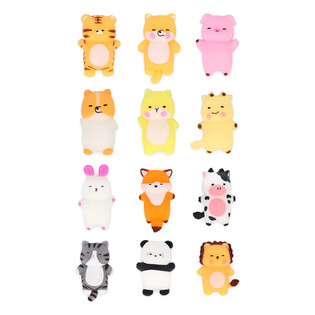 MIX TA' SQUISHY ANIMALS GĦAL TOMBOLA - FIL-DISPLAY - (96 biċċa)