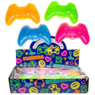 SQUEEZE GAMEPAD - TAĦLITA TA' KULURI NEON - F'DISPLAY (12-il biċċa)