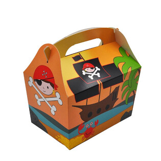 MENUBOX MUDELL: PIRATA - Daqs 18.5x12x19 CM - FOODBOX - KIDSBOX (24 biċċa)