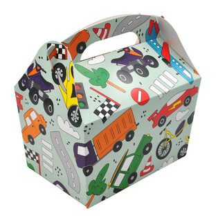 KAXXA TAL-MENU: VEIKOLI - Daqs 18.5x12x19 CM - FOODBOX - KIDSBOX (24 pz.)