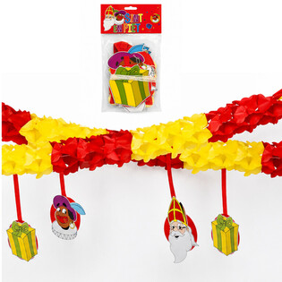KORONA TA' SINTERKLAAS U PIET B'PENDANTS - 4 M (6 BIĊĊIET)