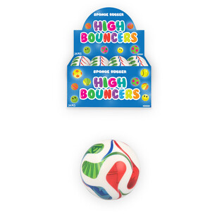 BALLUN TAL-FUTBOL HIGH BOUNCE - BALLUN JITLAQGĦAT - F'DISPLAY (24 biċċa)