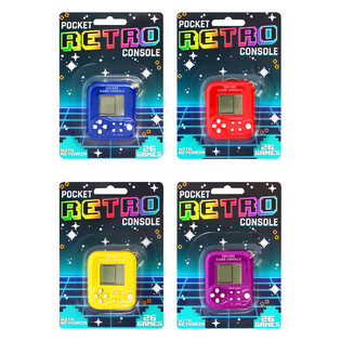 KONSOL TAL-LOGĦOB RETRO TAL-BUT B'KEYCHAIN - 26 LOGĦBA (6 BIĊĊIET)