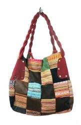 B-Fair Borża Patchwork Kbira Ħamra (1 pz)