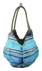 Art.nr: 97732B - B-FAIR Pouche Bag Green/Blue (1pc)