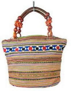 B-FAIR Borża Beads b'manku tal-beads kannella (1 pz)