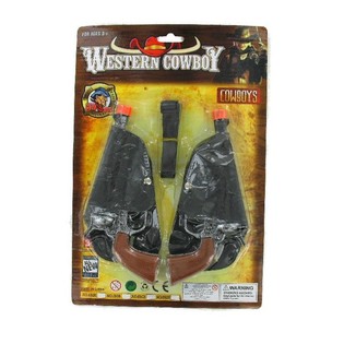 Sett ta' Cowboy fuq Karta - Mudell 1 (6 pz.)