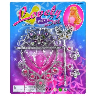 LOVELY SET TA' PRINĊIPESSA FUQ KARTA (6 pz.)
