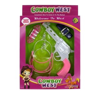 Sett ta' Cowgirl għal Bniet (2 biċċiet)