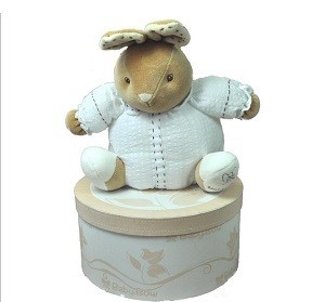 BABY BOW SOFT TOY FIL-KAXXA - MUDELL 12