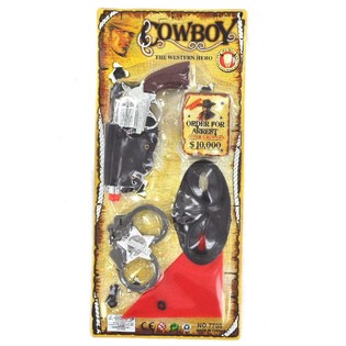 Sett tal-Cowboy fuq Kard - Mudell 6 (3 biċċiet)