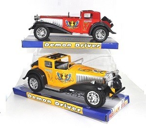 Karozza Vintage Oldtimer fuq Blister 29 cm (2 biċċiet)